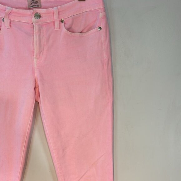 J.Crew bubblegum pink tooth pick skinny jeans size 29 - Picture 4 of 8